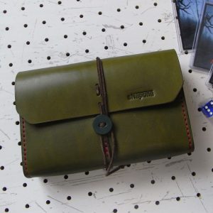 Leather Deck Box L, Magic: The Gathering, Pokemon TCG, Vanguard, Yu-Gi-Oh. (Product image-000)